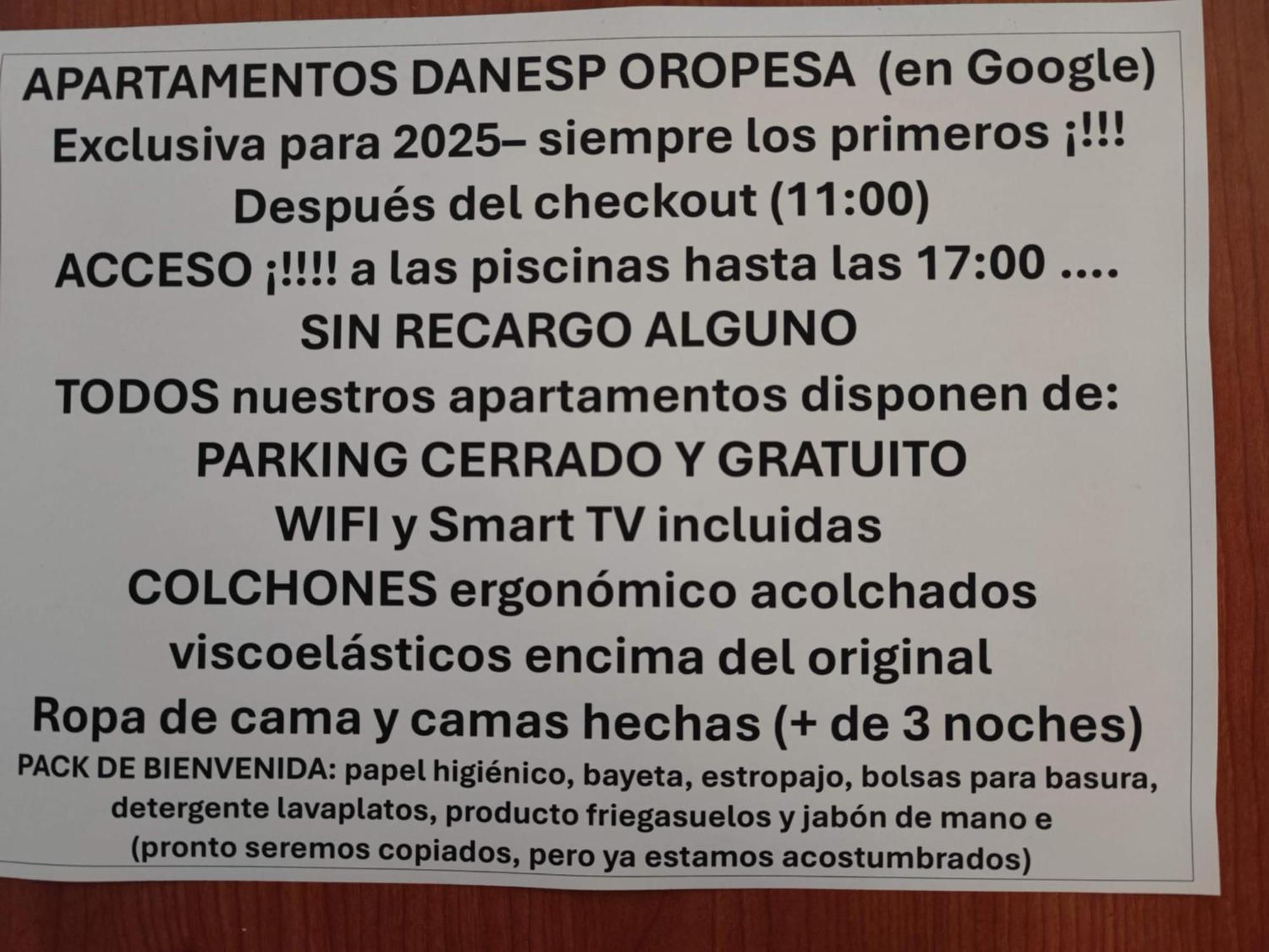Apartamentos Danesp-Playa De Les Amplaries Marina Dor- Frontales Al Mar Oropesa del Mar Εξωτερικό φωτογραφία
